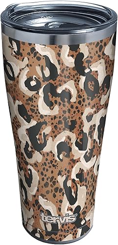 Miniatura 9 de Tervis Spotted Jaguar - Vaso aislado de triple pared para viaje mantiene las bebidas frías, botella de boca ancha de 24 onzas, acero inoxidable