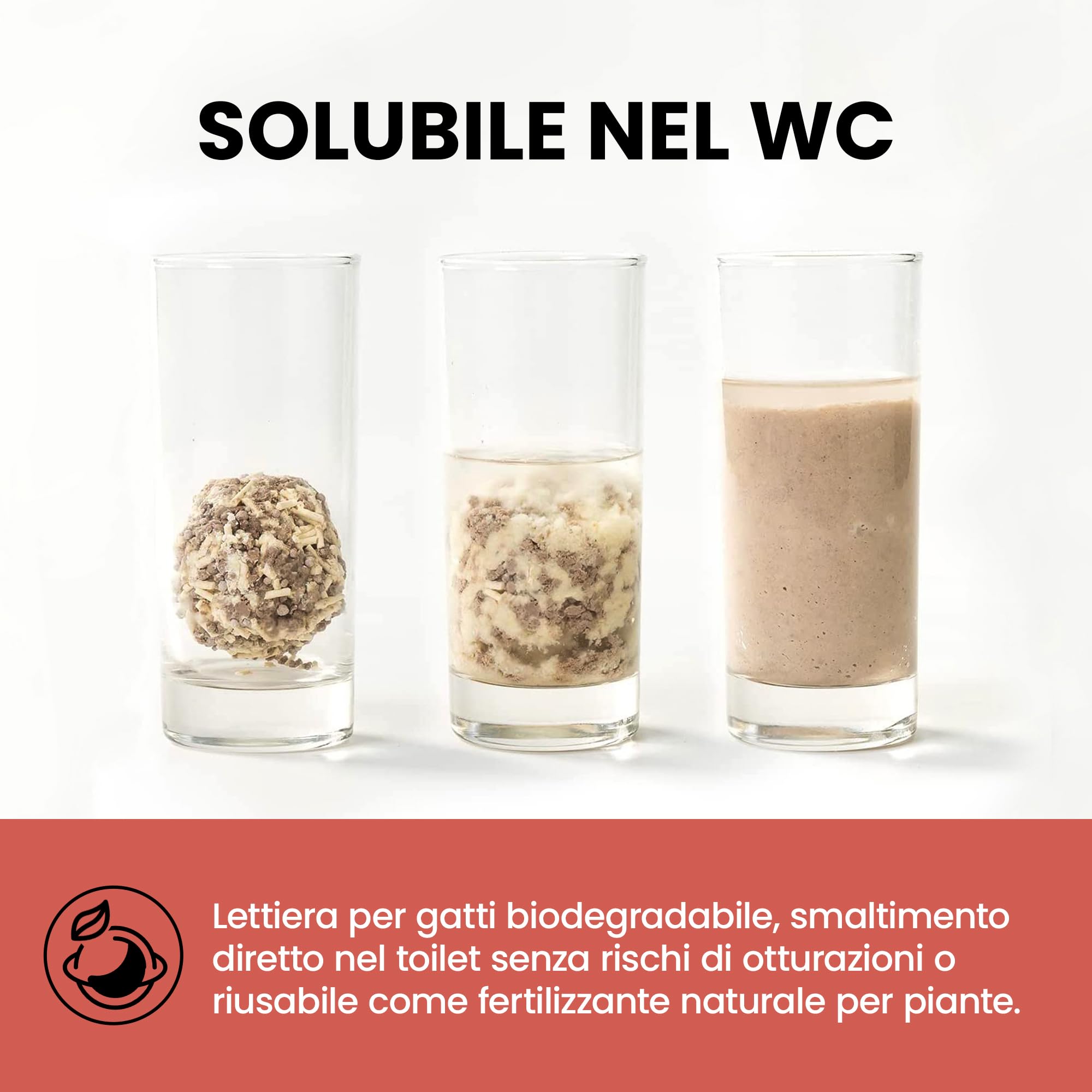 FUKUMARU Lettiera per Gatti in Tofu- 24L Lettiera Agglomerante, Alto Assorbimento (Riduzione Uso), Senza Polvere,Base Mais e Fagioli con Trucioli di Melo,Controllo Odori, Smaltibile nel WC.