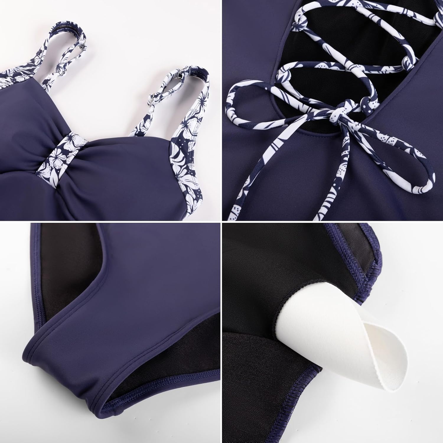 Hanna Nikole Women One Piece Tummy Control Slimming Swimsuits Modest Bathing Suit Ruched Shapewear Swimwear 2026 - Image 9