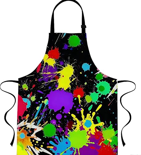 Delantal floral mexicano con 2 bolsillos, delantal ajustable para cocinar, hornear, barbacoa, pintura, regalos para mujeres y hombres