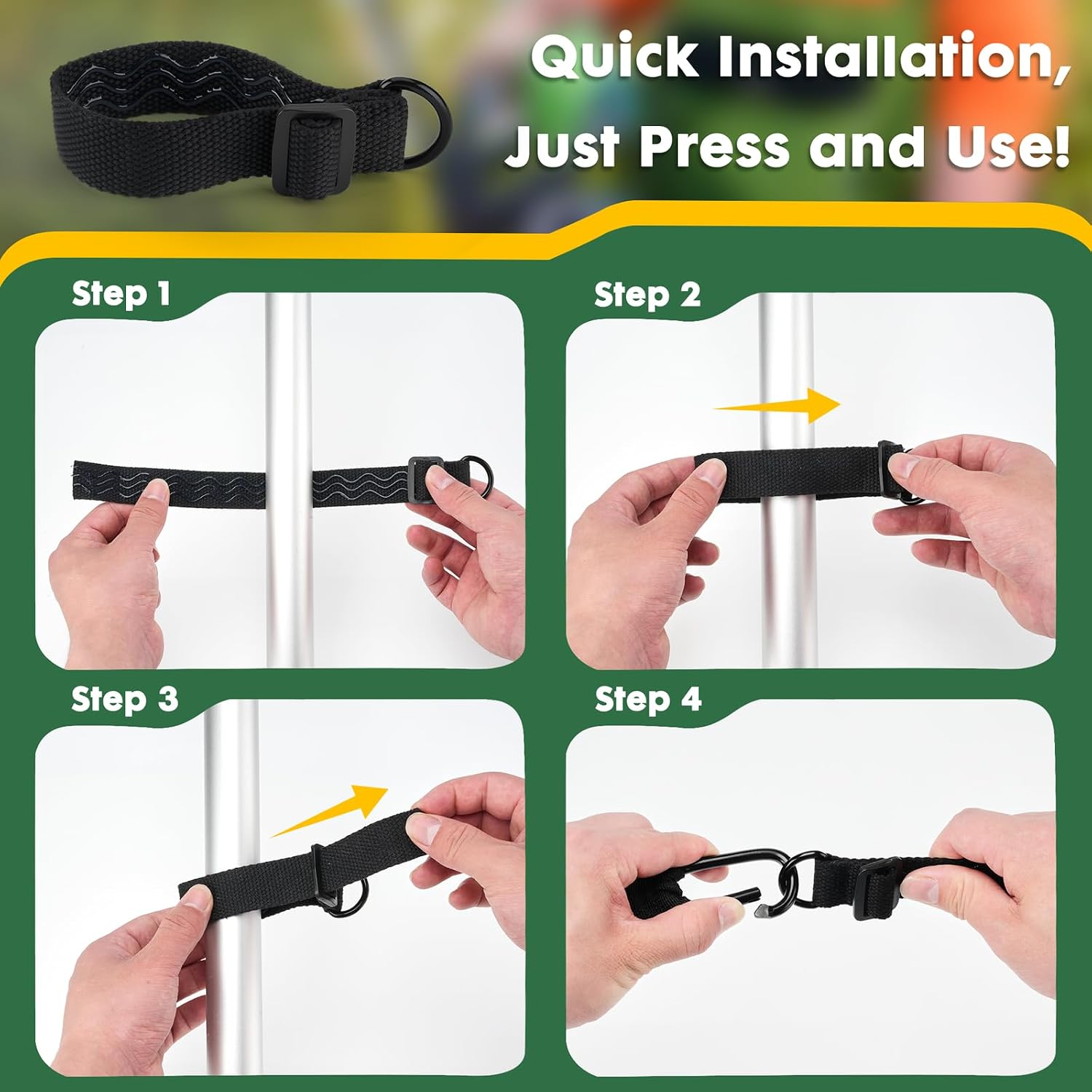 Weed Eater Shoulder Strap, Adjustable Padded Trimmer Harness | Fits 99% lawn gear including EGO, Stihl, Ryobi, Dewalt. Reduces fatigue with padded breathable design, holds up to 110 lbs.