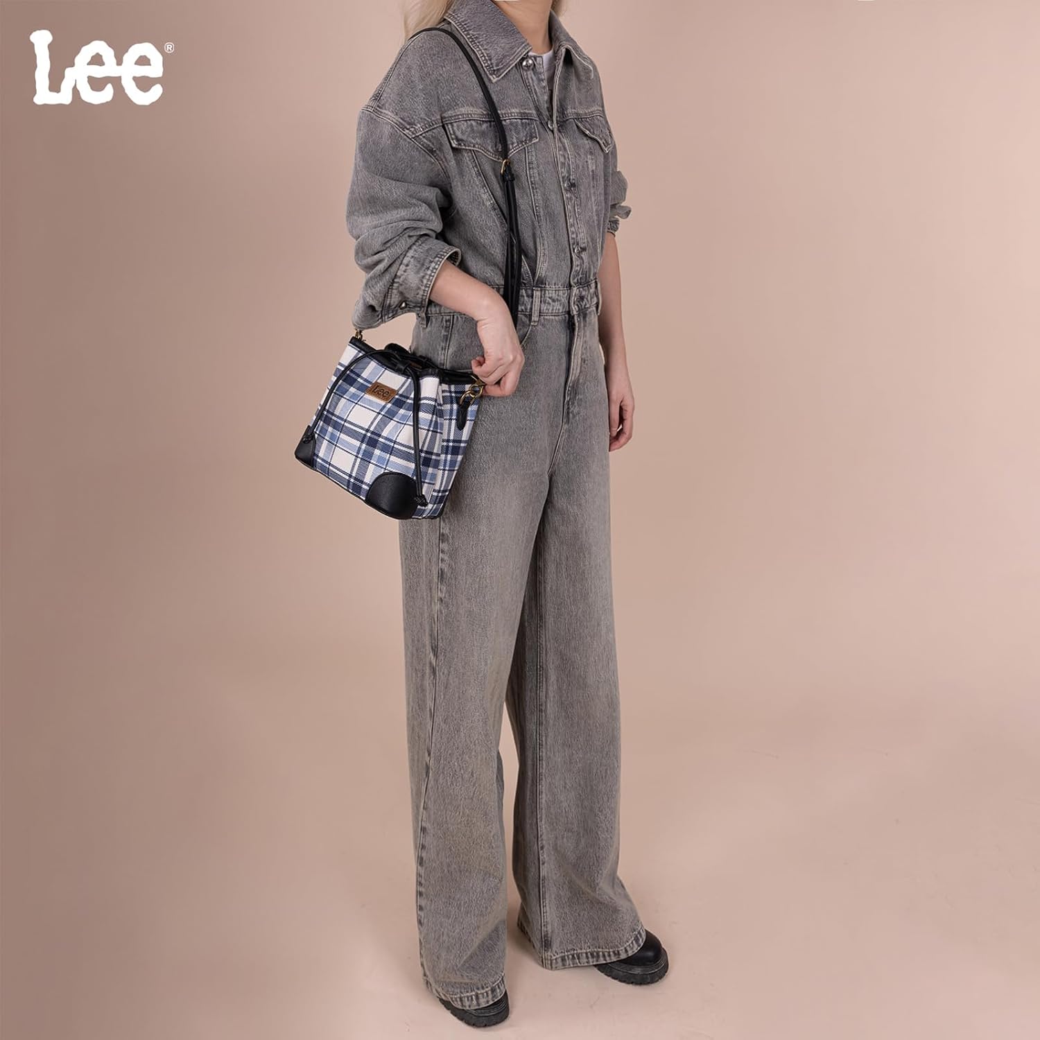 Montana West x Lee Bucket Bags for Women Drawstring Hobo Bags with Crossbody Strap - Image 2