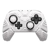 Vista 7 de PlayVital Funda de silicona para Nintendo Switch 2 Pro Controller - Samurai Armor Edition Funda de silicona para controlador Switch 2 Pro con tapas