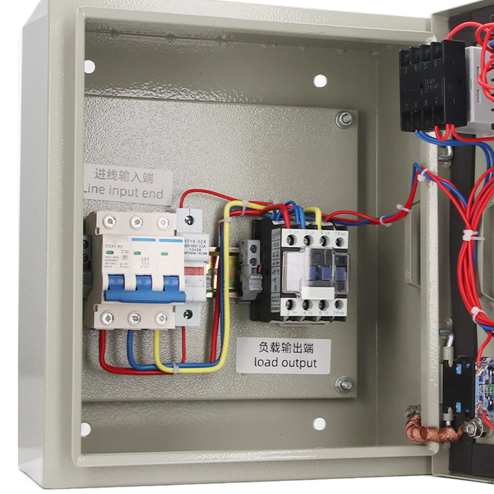 Regulator Temperatury PID, Cyfrowy Wyświetlacz Rurowy Termostatyczna Skrzynka Kontrolna z termoparą, AC 380 V 7,5 KW Wysoka dokładność dla Piekarnika Maszyna do Utwardzania UV Maszyny z