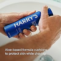 Vista 7 de Harry's Original Shaving Kit for Men - Razor Handle, 5 Razor Blade Refills, Foaming Shave Gel, and Travel Blade Cover - German Engineered - Ember