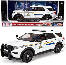 2022 Police Utility RCMP (Royal Canadian Mounted Police) White 1/24 Diecast Model Car by Motormax 76989