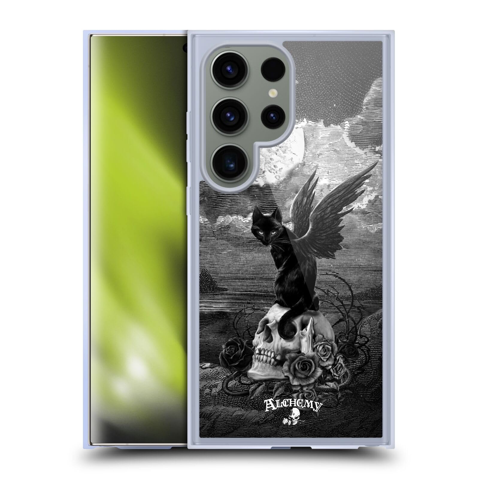 Coque Samsung S24 Ultra compatible MagSafe chat Alchemy Gothic - 7