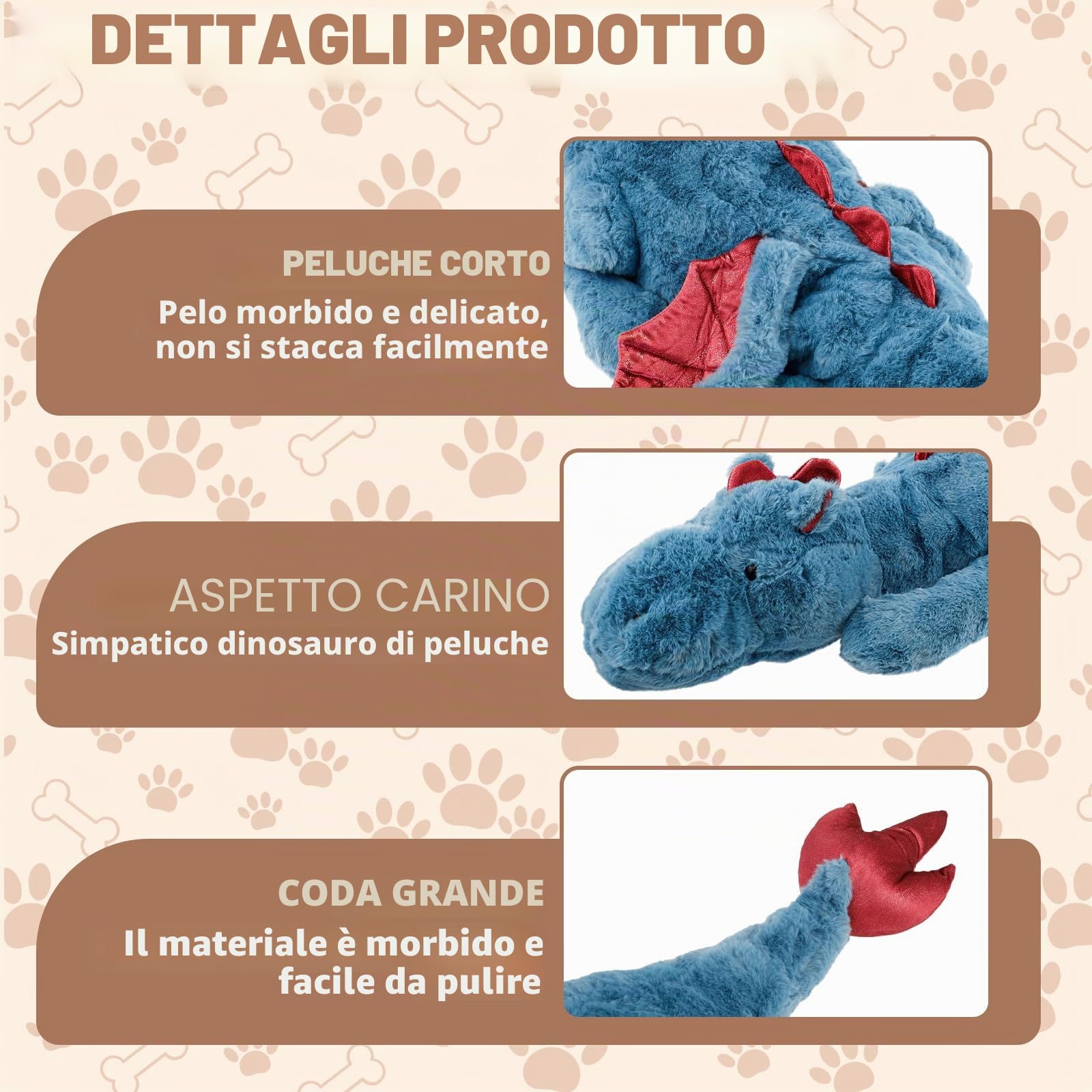 70-150 cm, peluche con drago, e morbido, ideale come regalo per bambini e fidanzata (130 cm, blu)