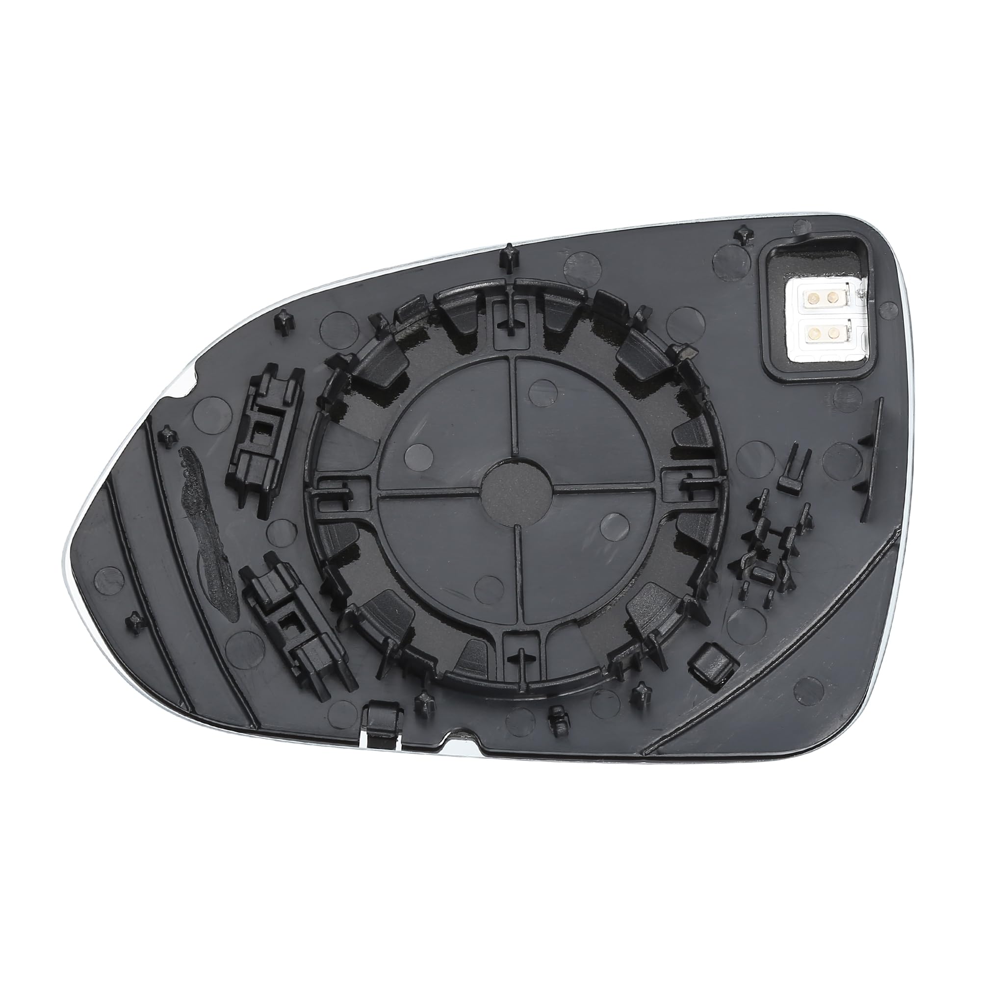 QUARKZMAN Specchio Retrovisore Riscaldato Destro Per Kia Rio 18-22 1pc