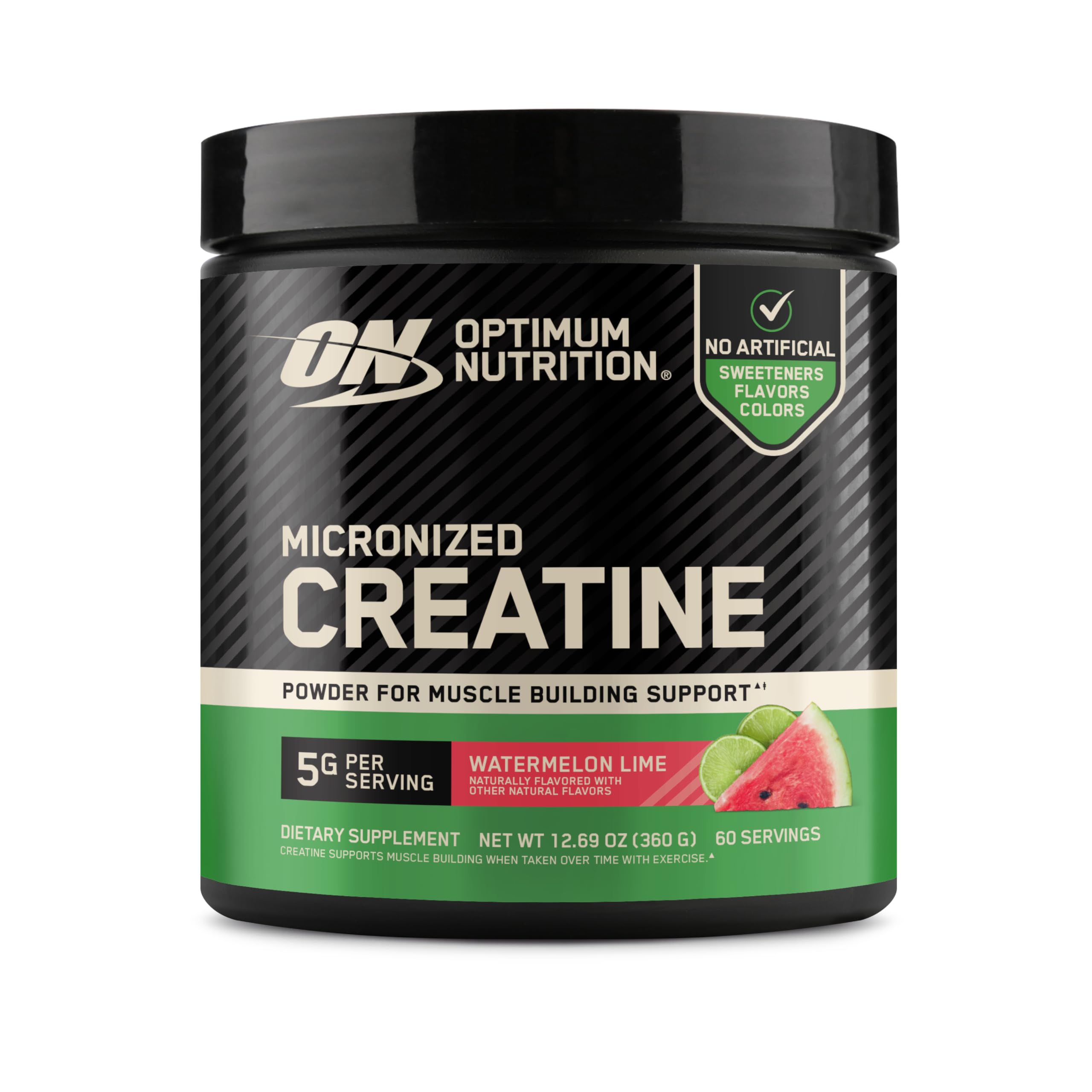 Optimum Nutrition Creatine Monohydrate Powder, Watermelon Lime, 60 Servings — Amazon image 18