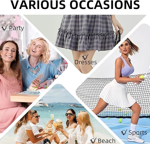 Miniatura 6 de Tiras transparentes de levantamiento de muslos para piernas, cinta de apriete instantáneo de la piel, adhesivo de grado médico para reafirmar y