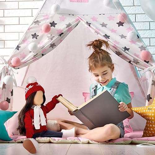 Miniatura 6 de Bencailor Ropa y accesorios navideños de 18 pulgadas para muñecas de invierno, conjunto de suéteres, pantalones, sombreros, zapatos para muñecas de