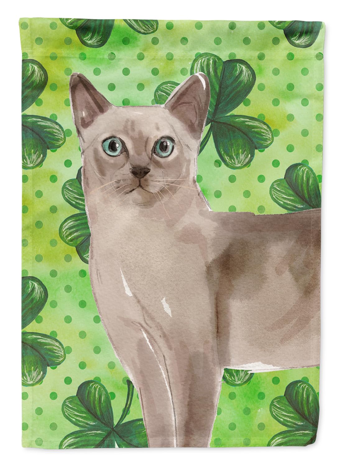 Drapeau Tonkinais trèfle Caroline's Treasures CK3071GF avec impression textile durable