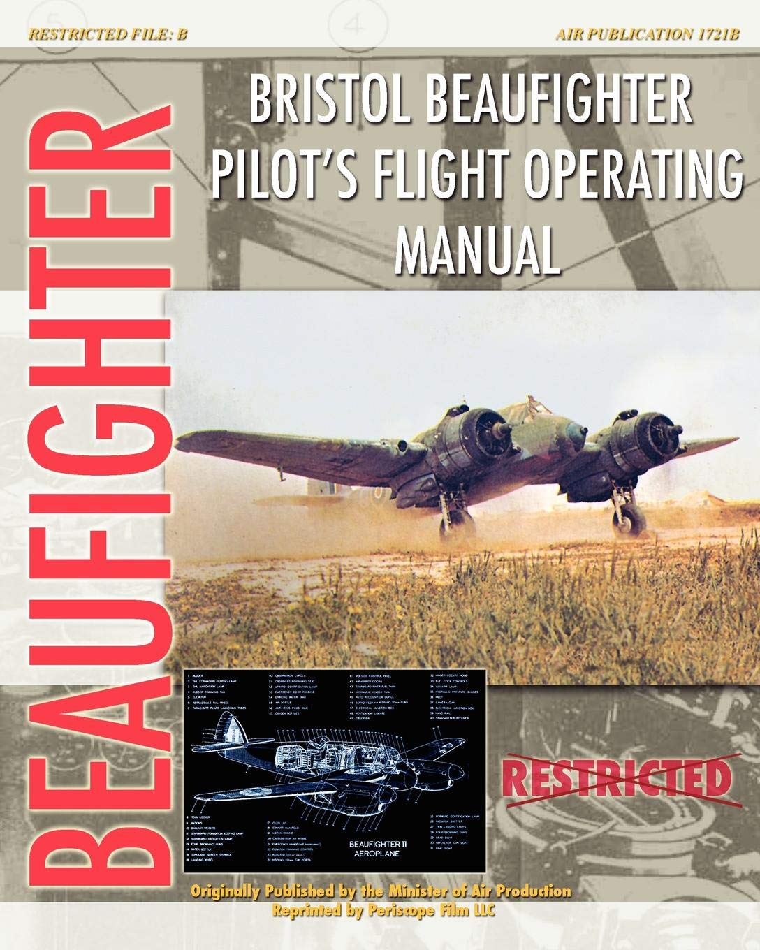 Bristol Beaufighter Pilot's Flight Operating Instructions