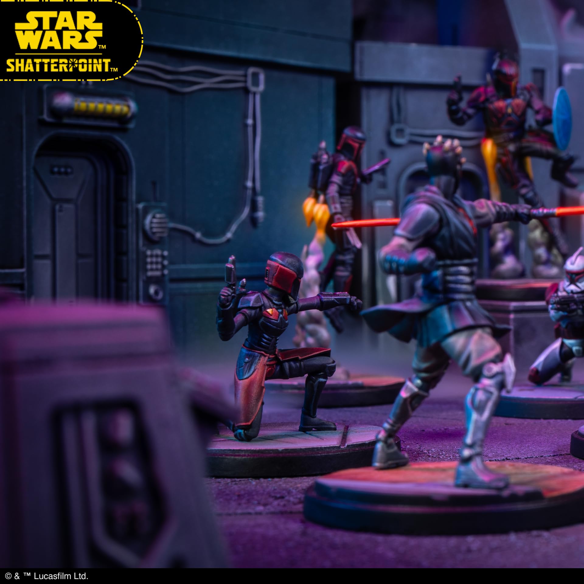 Atomic Mass Games | Star Wars Legion: Requesting Your Surrender Squad Pack | Giochi Di Miniature, Jedi E Cloni Delle Guerre Dei Cloni, 5 Miniature Da Assemblare | 2 Giocatori | 90 Minuti