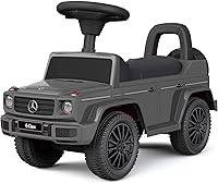 Vista 8 de Best Ride On Cars Mercedes G-Wagon Push Car, negro, grande