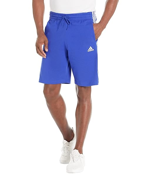 adidas Men's Essentials Single Jersey 3-Stripes Shorts