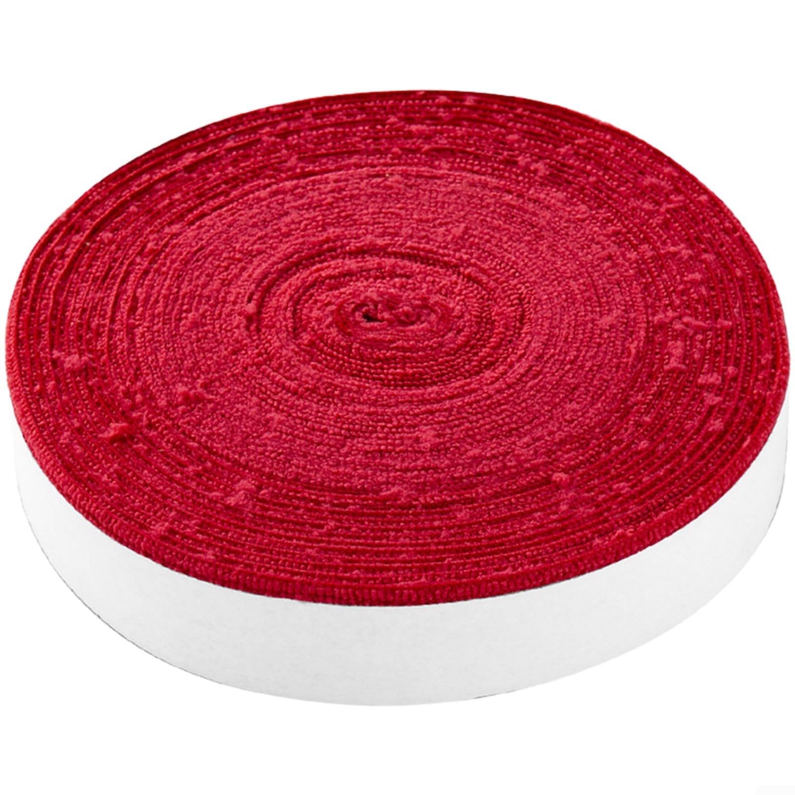 GLFLOW Towel Grip Tape, Microfiber Overgrip, 10M Anti-Slip Towel Overgrip Tape For Tennis And Badminton Rackets – Microfiber Sweat-Absorbing Grip(Red)