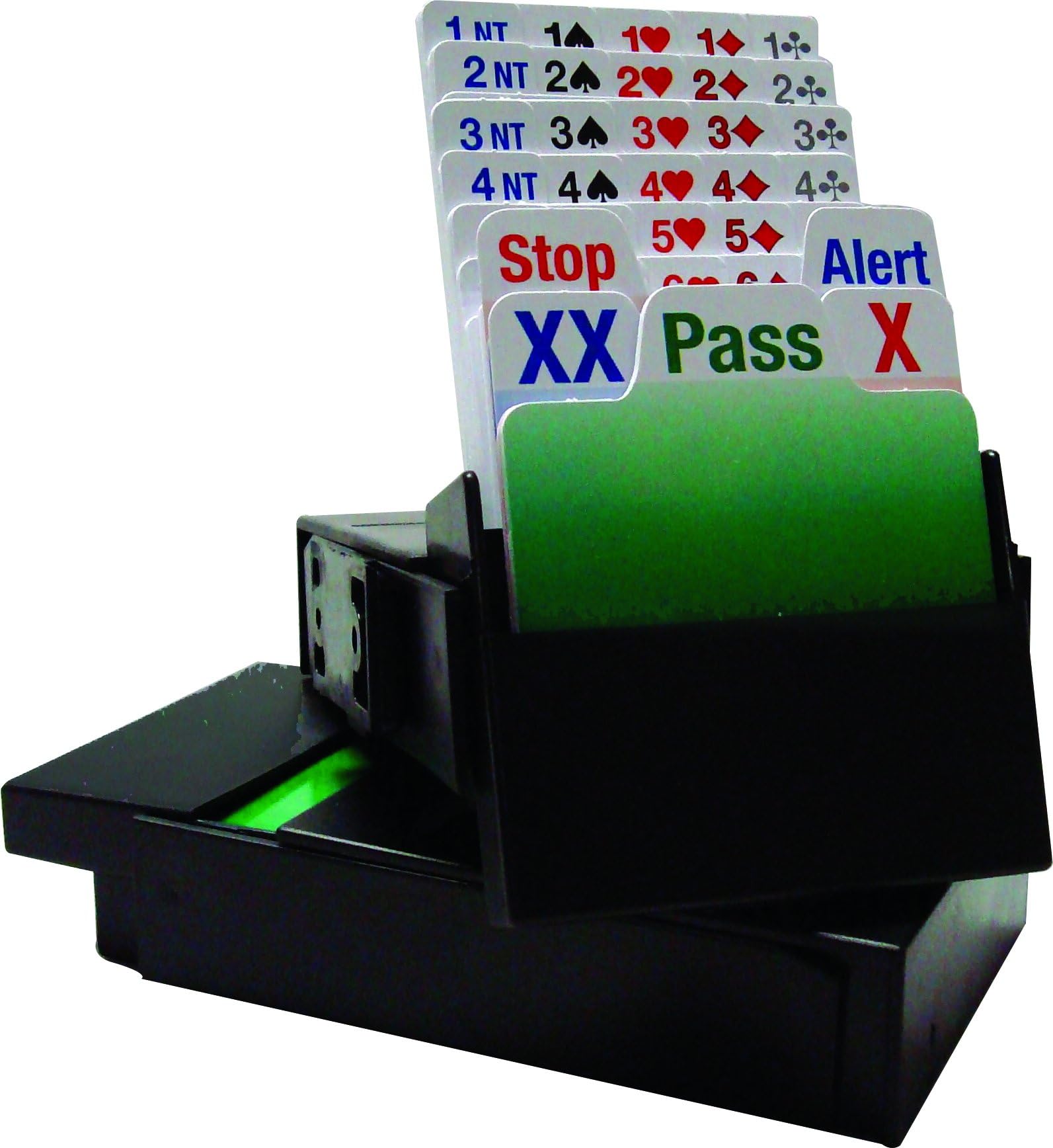 Baron Barclay Bridge Partner Bidding Device with Laquered Cards (Set of 4) Boxes