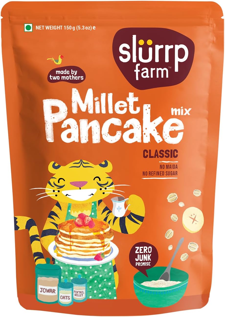 Slurrp Farm Pancake Mix (150g, Classic)