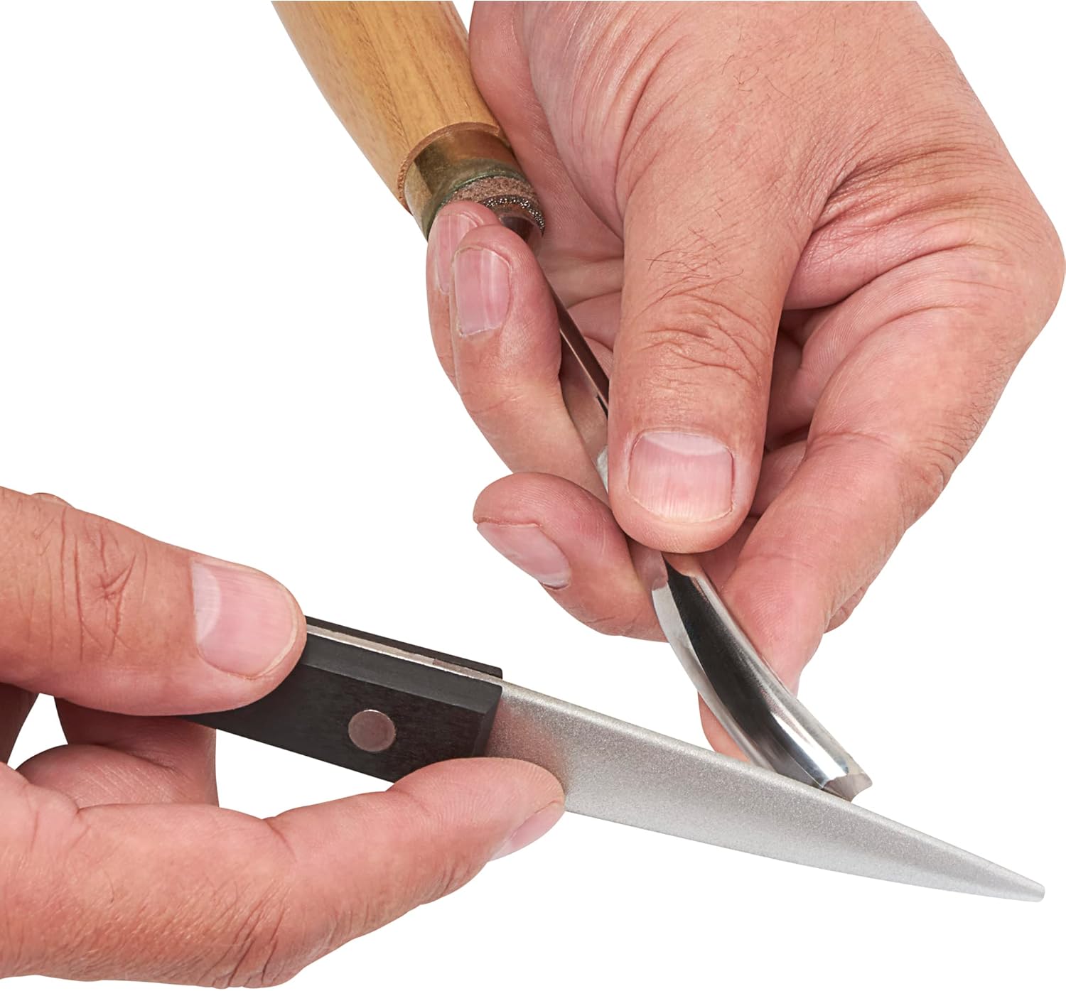 Trend 3-Inch Diamond Tapered File for Sharpening Wood Turning Gouges, DWS/TF3/F