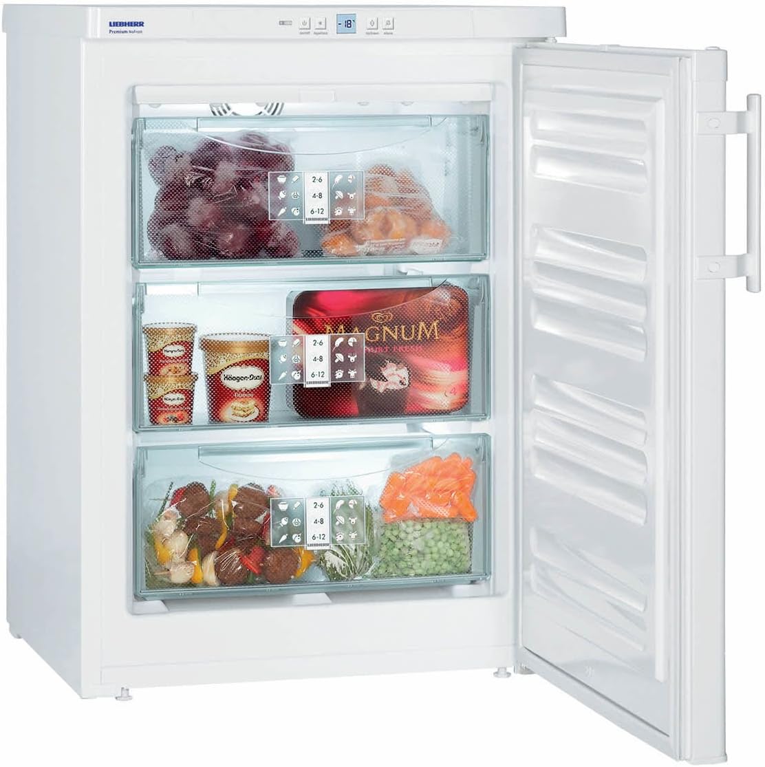 GN 1066 60cm No Frost Undercounter Freezer [Energy Class A+]