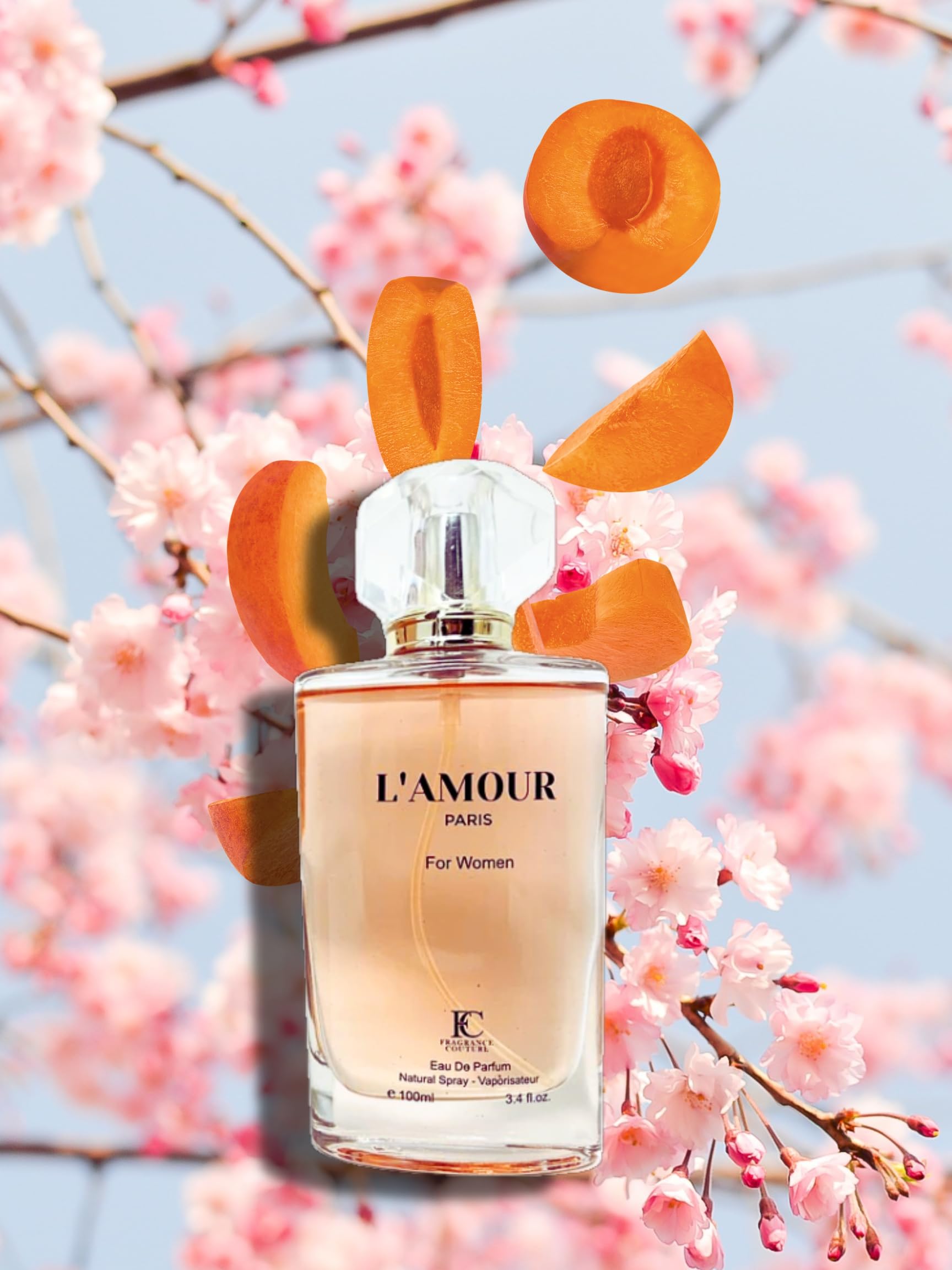 Amazon.com : L'Amour Paris for Women, Eau de Parfum 3.4 Fl. Oz