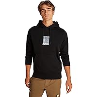 Calvin Klein Uomo Felpa con Cappuccio Brush Stroke Graphic in Cotone