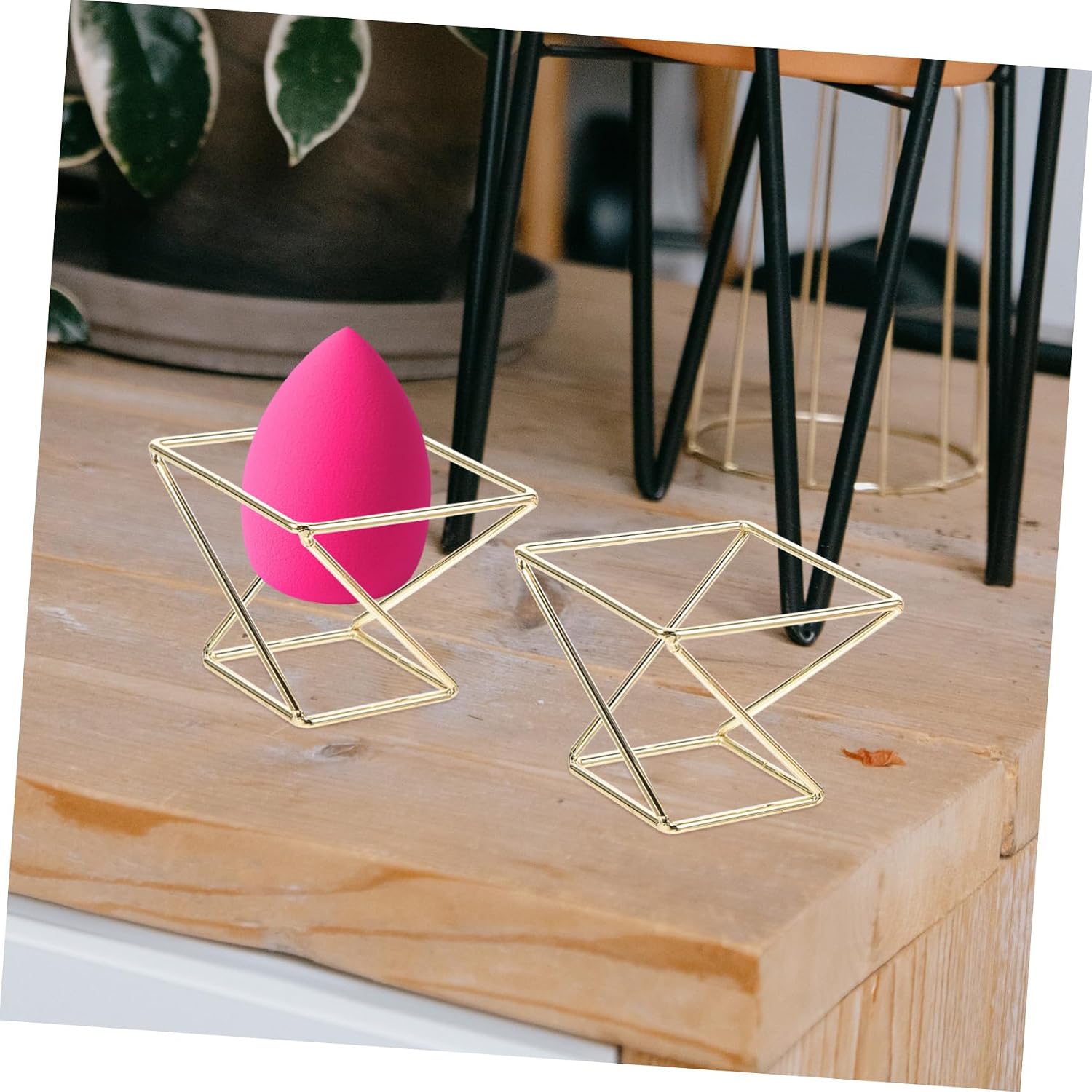 4pcs Makeup Sponge Holders Travel Foundation Sponge Container for Beauty Display Stands Luxury for Home Design image 5