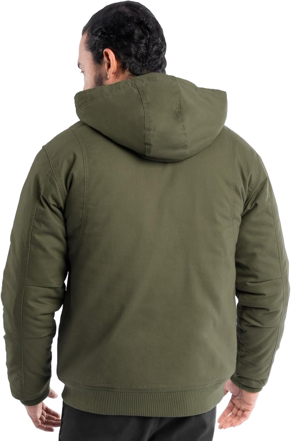 Wrangler mens Quilted Lined Insulated Bomber Jacket - Image 2