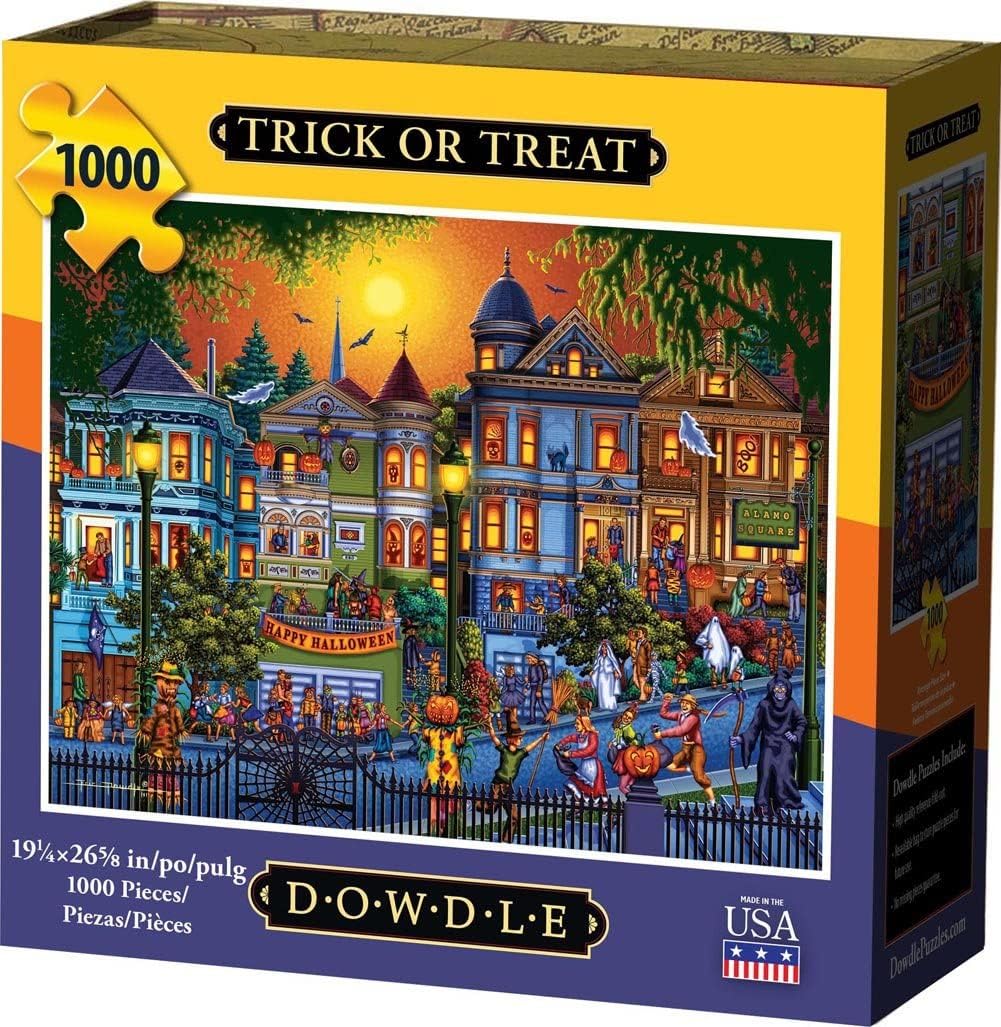 Dowdle Jigsaw Puzzle - Trick or Treat - 1000 Piece