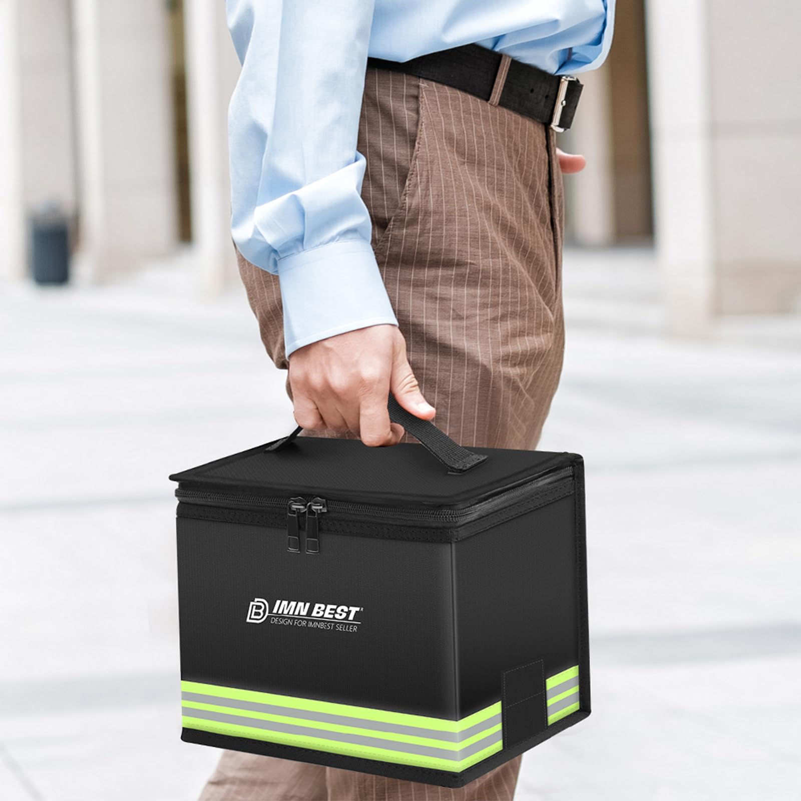 3 Sacchetti Ignifughi 20x13cm | Per Batterie E Oggetti Di Valore | Impermeabili E Antiesplosione - Foto 6