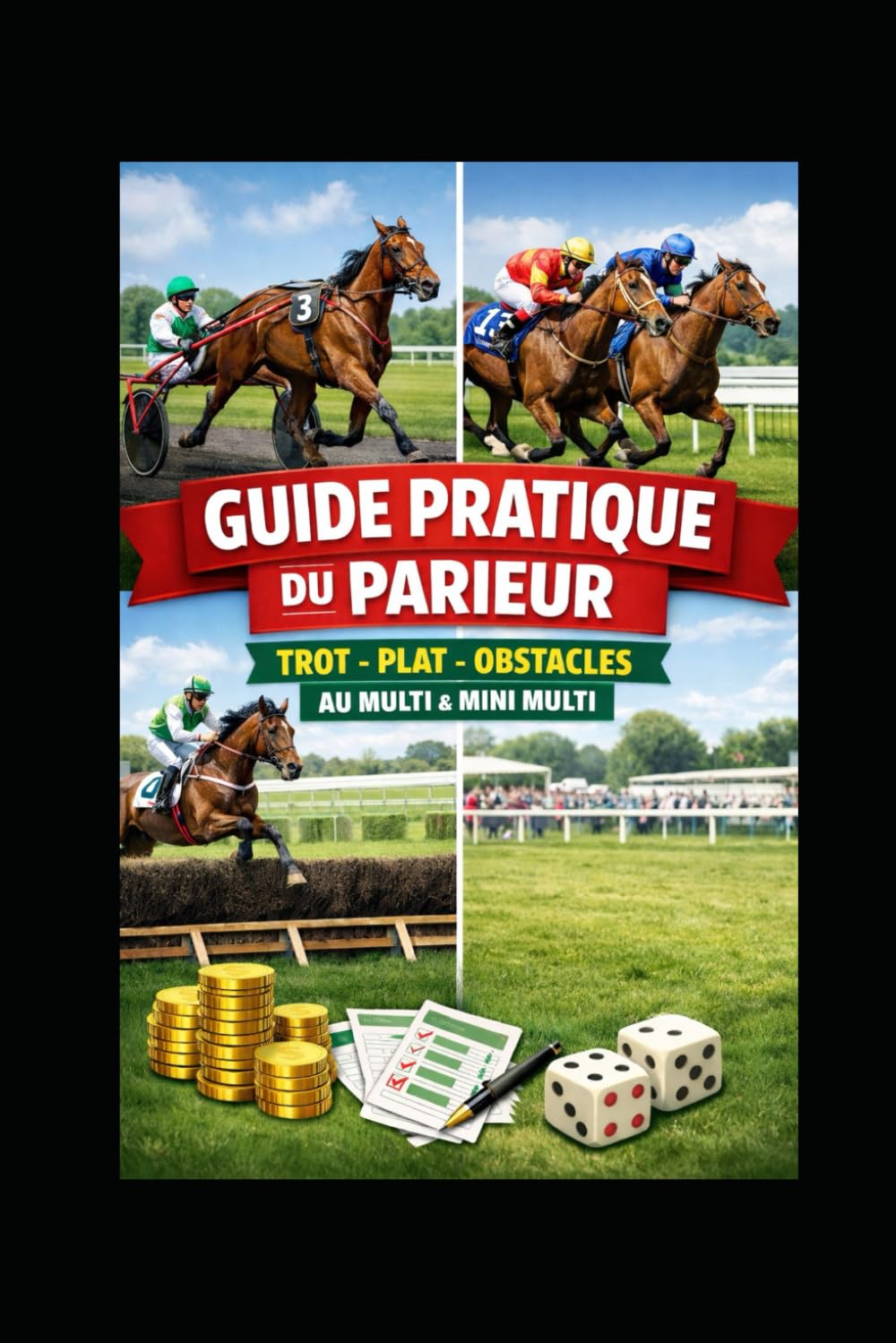 Guide pratique du parieur: Trot – Plat – Obstacles | Jouer le Multi & Mini Multi avec méthode (Méthodes Paris Hippiques)
