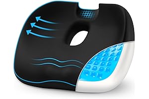 AUVON Butt Donut Pillow: Cushion for Tailbone, Hemorrhoid, and Post-surgery Pain Relief