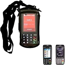 Ingenico Move 5000/3500 TPE Transparent Protective Case with Lanyard - Shockproof Plastic Case for Mobile Payment Terminal
