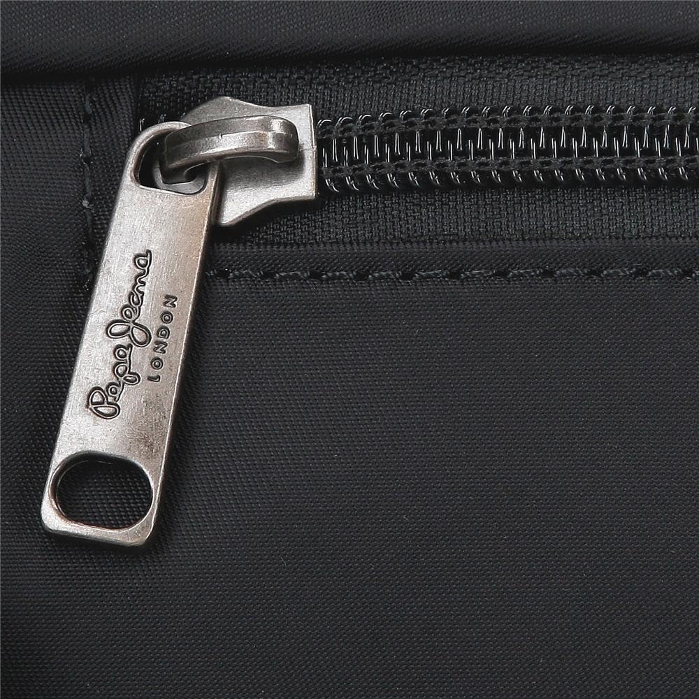 Pepe Jeans Riñonera poliéster y PU, Correa Ajustable y versátil by Joumma Bags