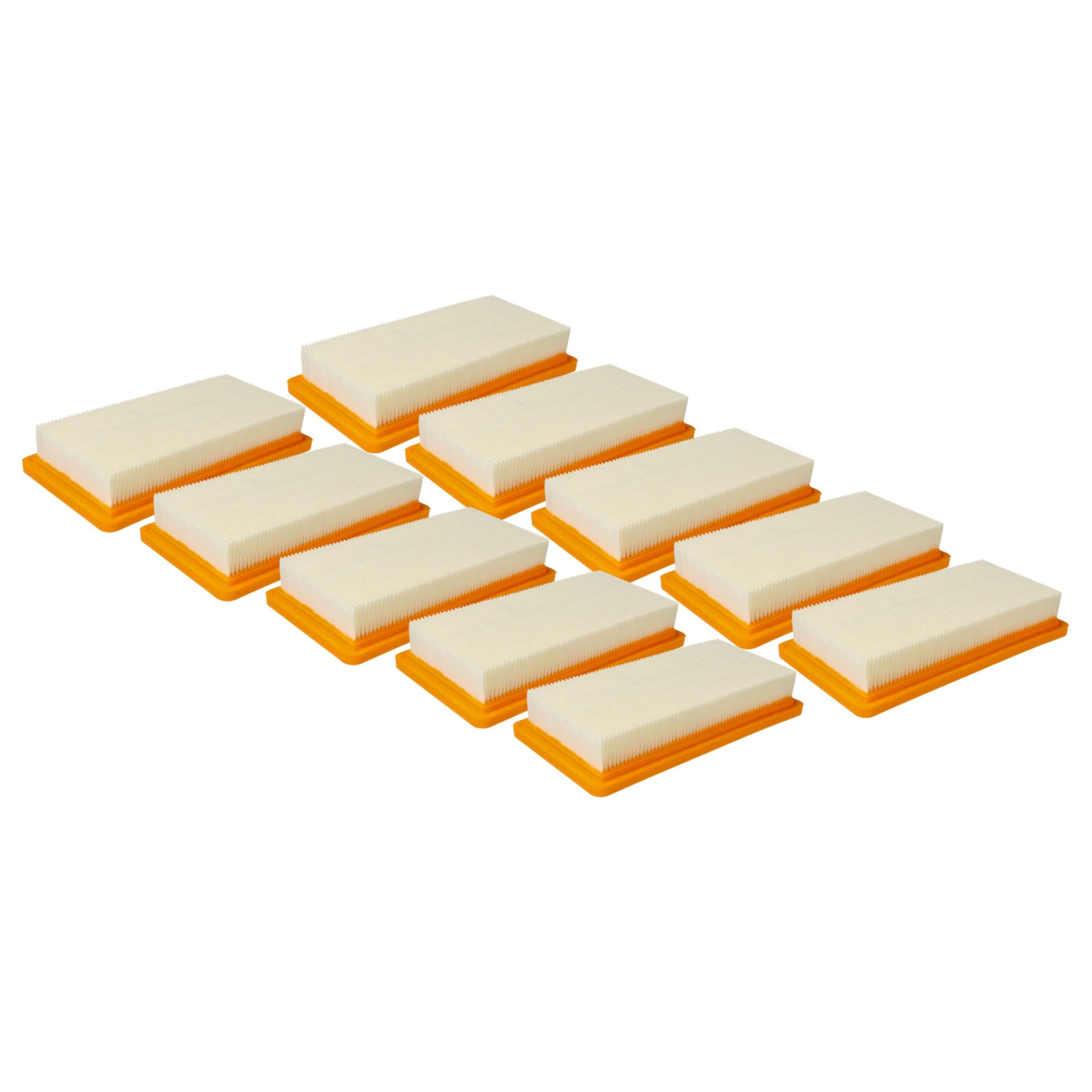 vhbw 10x filtr ochronny silnika do odkurzacza Kärcher DS-5500, DS-5600, DS5500, DS5600, K-5500, K5500 jak 6.414-631.0, 6.414-631.
