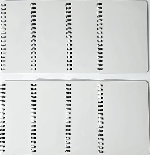 Miniatura 9 de Cuaderno en Espiral Paquete de 4 Cuaderno de Bolsillo 4.2" x 6.1" Bloc de Notas de Bolsillo Cuaderno Pequeño (Paquete de 8 Cuadernos en Espiral)