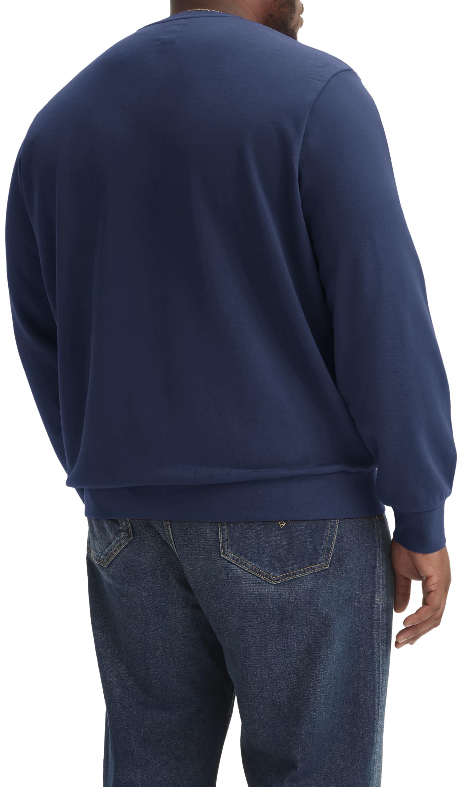 Levi's Herren Big & Tall Original Housemark Crew Sweatshirt