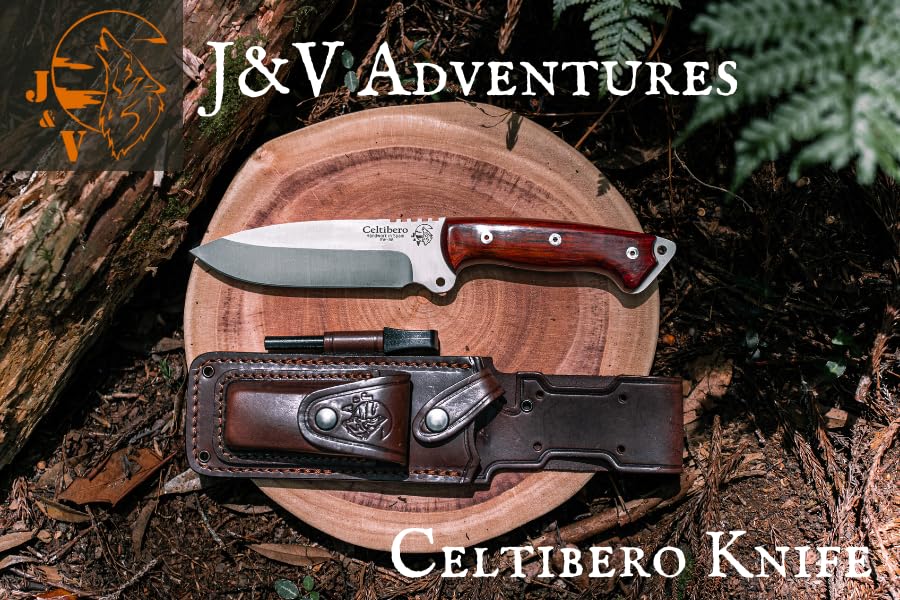 Amazon | 【J&V】 CELTIBERO フルタングナイフ アウトドア サバイバル  