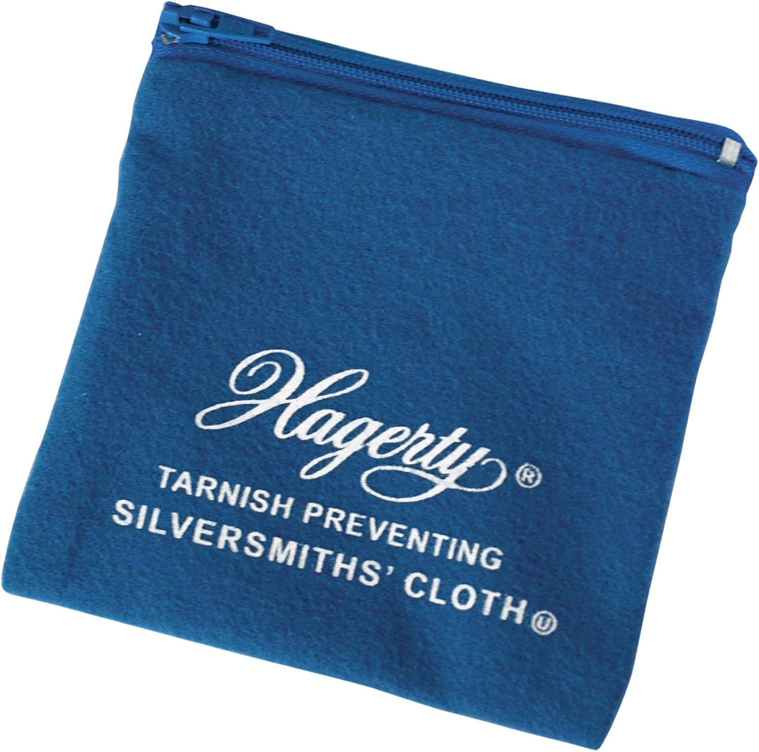 Hagerty Silver Keeper Bag- 4"x 4" Blue Anti-Tarnish Bag for Silver,Kosher Certified, Made in The USA
