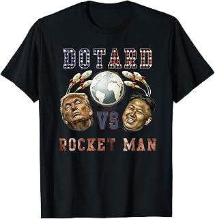 Dotard Vs Rocket Man - North Korea Shirt