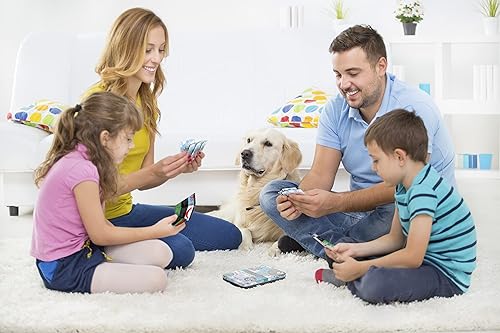 Miniatura 5 de The Purple Cow Go Fish! - Banderas de países y más - El clásico juego de cartas con un impulso de conocimiento general para niños y familias a