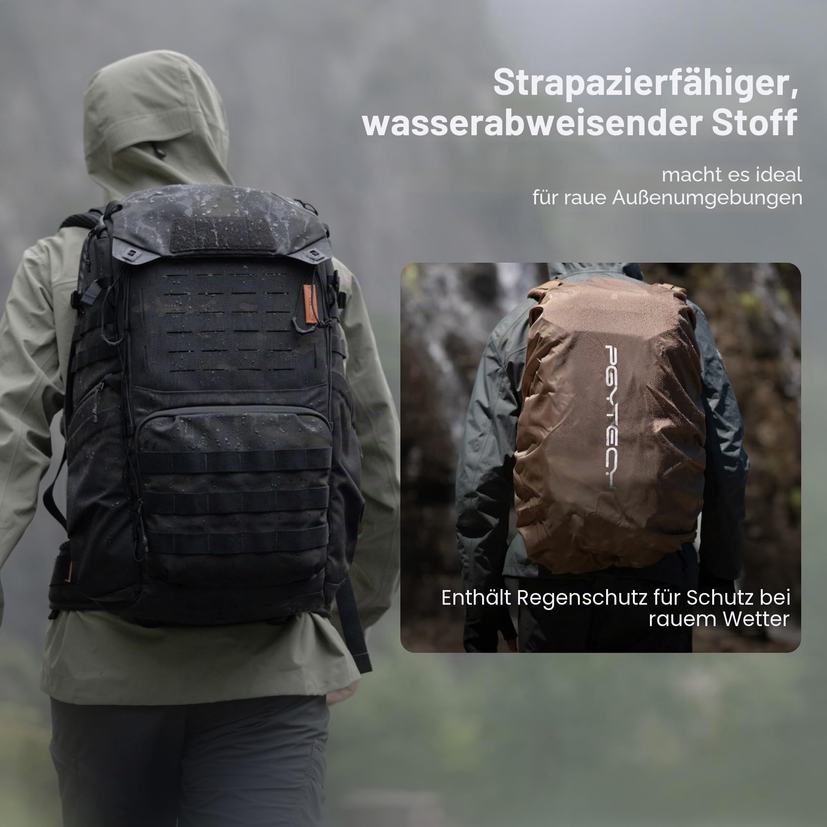 PGYTECH OneMo TAC Kamerarucksack 35L+ OneMo Kamera Hüftgurt