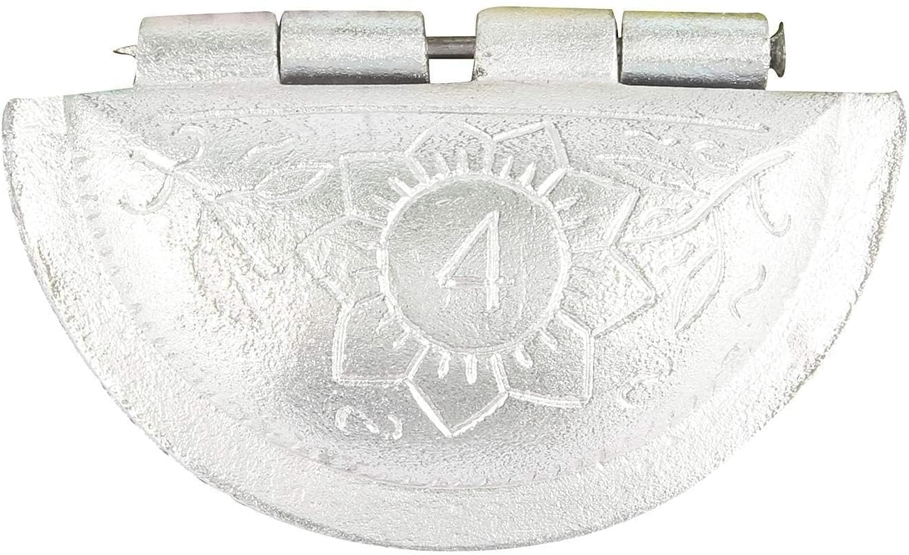 Aluminium Gujiya Maker Mould/Mold/Sancha for Festivals Silver Holi mithai Sweets Pack of 1