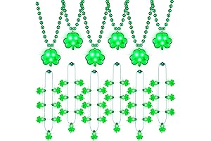 St. Patrick's Day Light-Up Shamrock Necklace