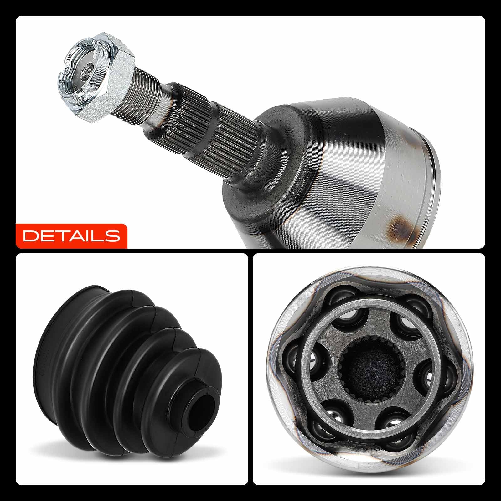 Frankberg Kit junta homocinética del lado la rueda delantera 93182543 | Compatible con: Astra Classic A04, Astra H A04, Astra J Saloon, Astra Classic Berlina A04, Astra H GTC A04, Astra J P10