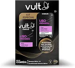 VULT PROMOPACK SHAMPOO E CONDICIONADOR LISO PROFUNDO 2x200ml