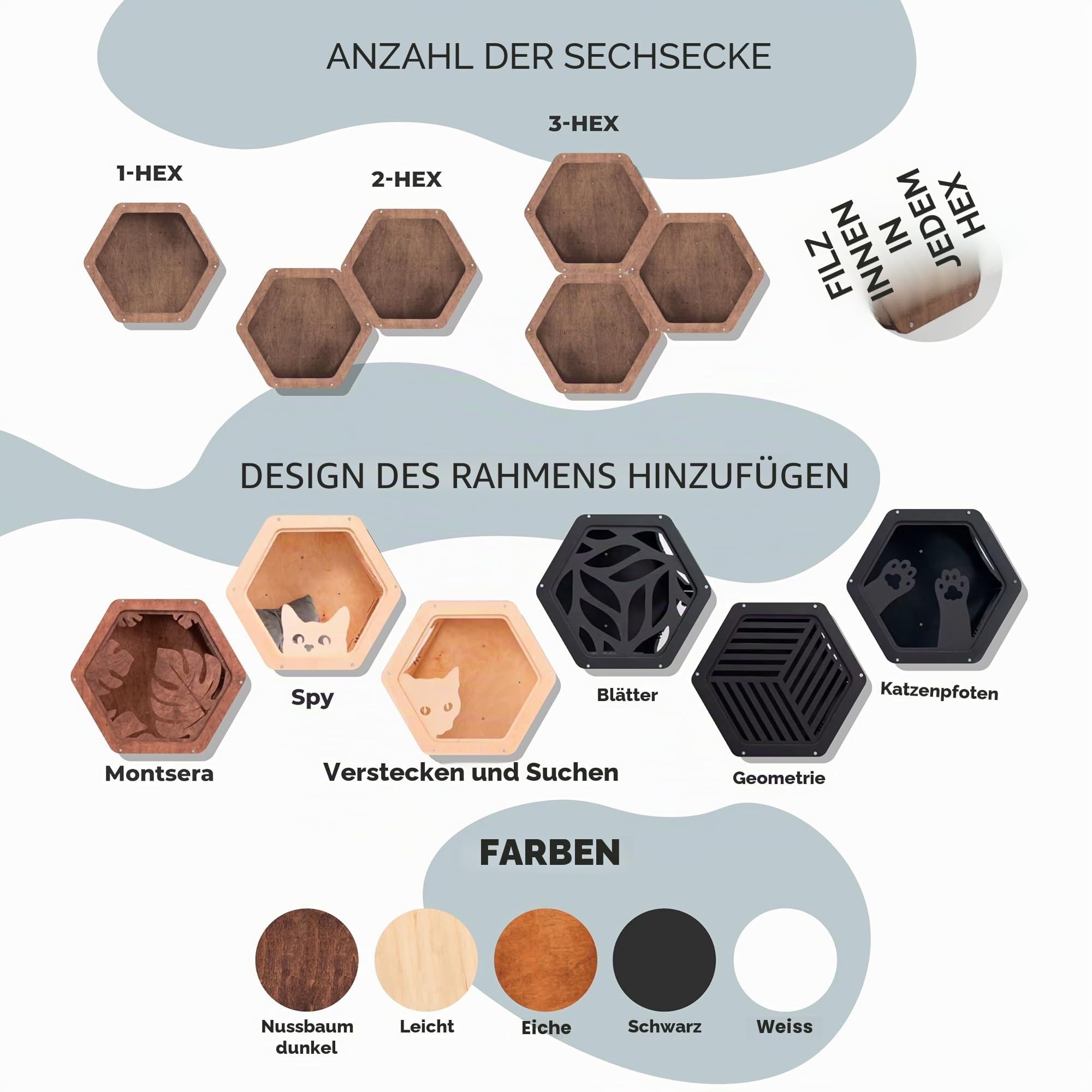 Wand-Katzenregale aus Holz, Katzen-Wandregale, Möbel – Katzenregal aus Holz, Wandmontage, Möbel – Hauskatzen, rustikale Dekoration, Katzenliebhaber-Geschenk
