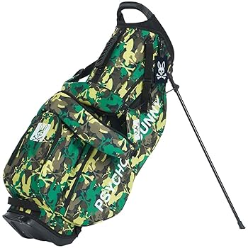 PEARLY GATES - 新品未使用　サイコバニー カモ スタンド キャディバッグ　グリーン PEARLY GATES - 新品未使用 サイコバニー カモ スタンド